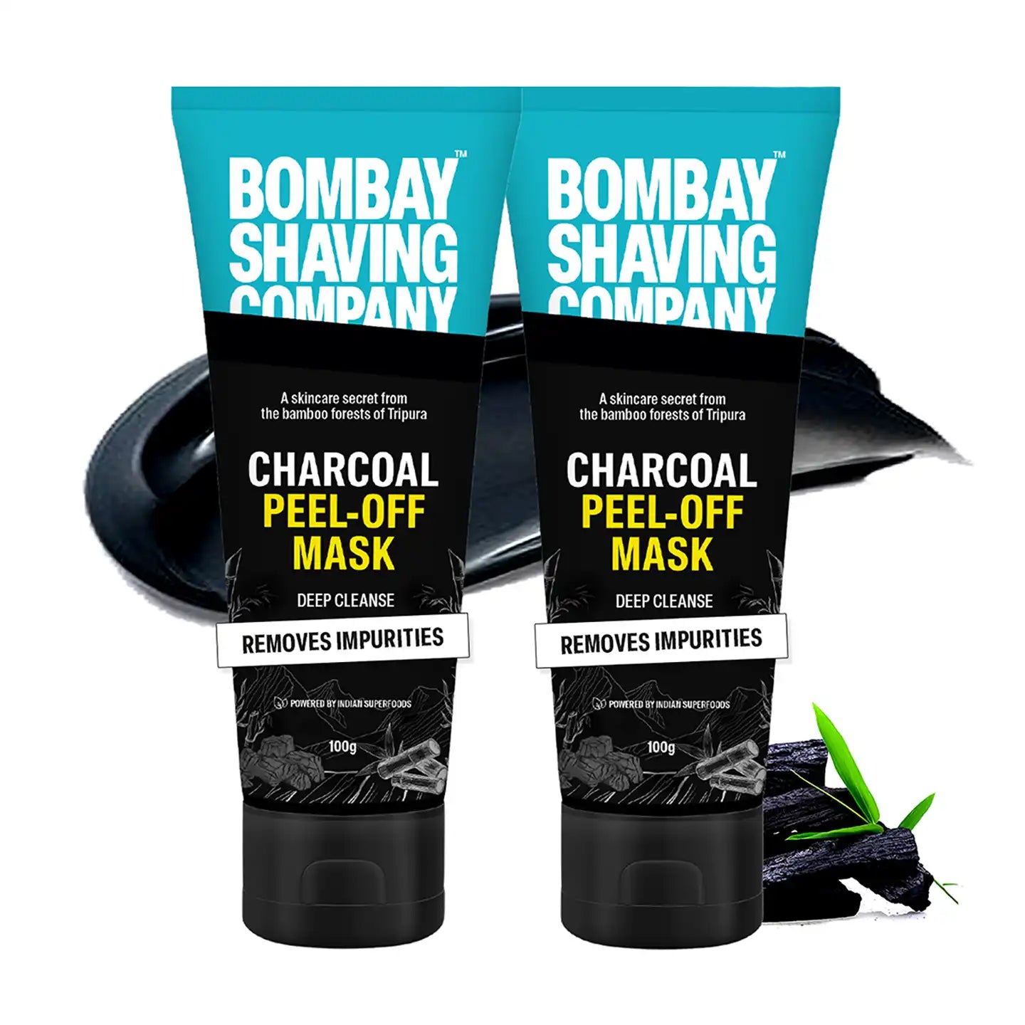 Charcoal Peel Off Mask, 100g (Pack of 2)