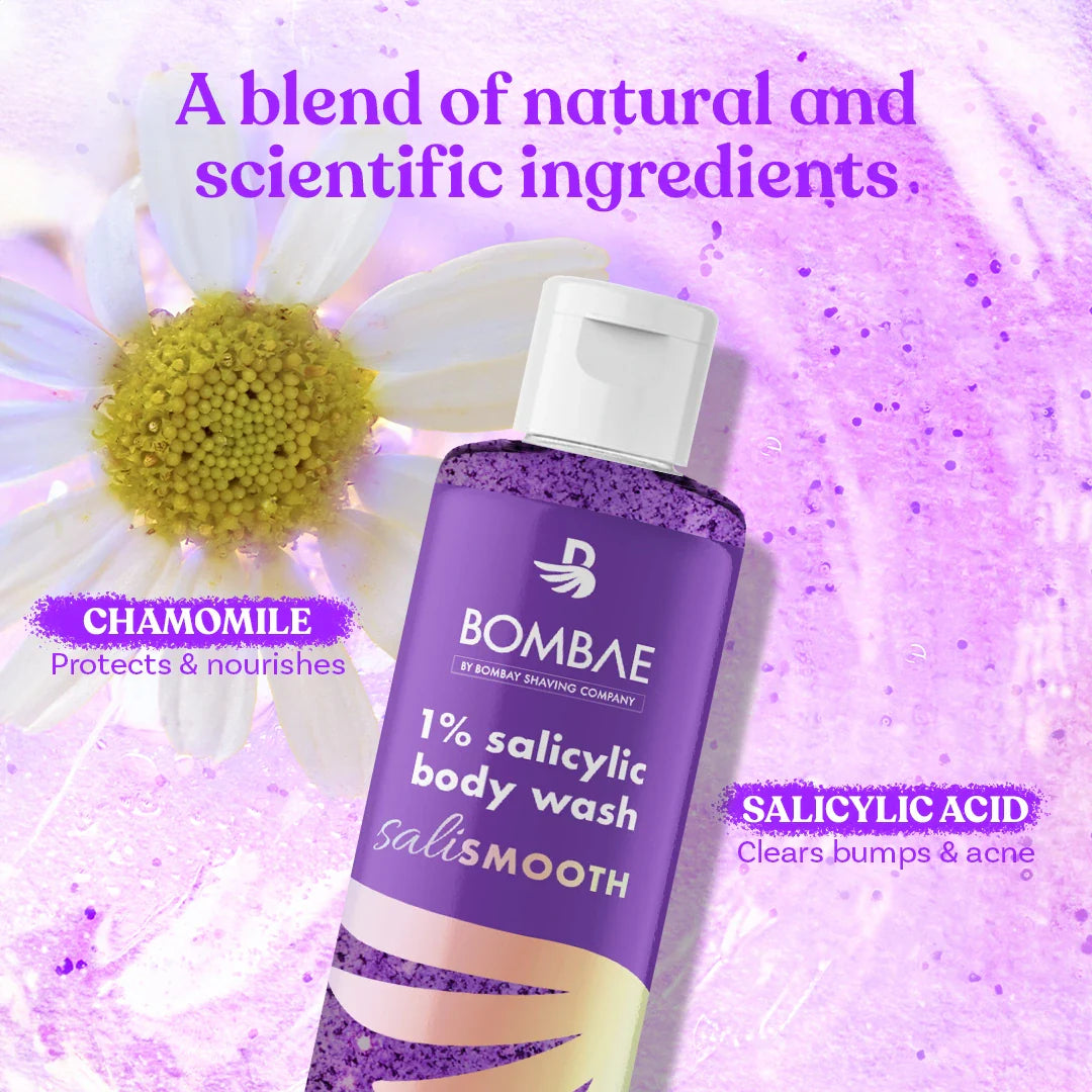 1% salicylic body wash, 200 ml